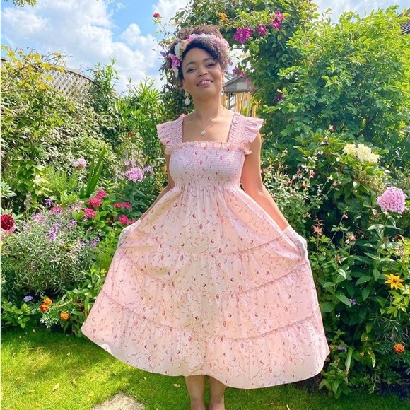 Hill House Dresses Hill House Home X Bridgerton Limited Edition Pink Diane Hill Ellie Nap